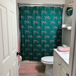 Opalhouse Jungalow Panther Leopard Shower Curtain 🐆